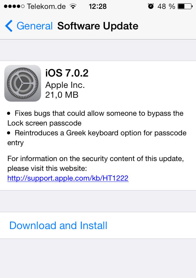 iOS-Update