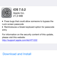 Apple: iOS 7.0.2 schließt schwere Sicherheitslücke