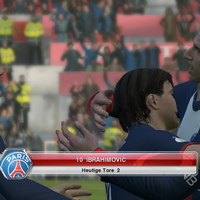 PES 2014 Ibrahimovic, Lavezzi & Cavani