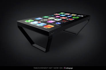 TableConnect: iPhone-Tisch mit 60-Zoll-Bildschirm bei Indiegogo