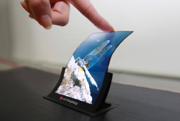 Samsung.Smartphone mit Youm-Display