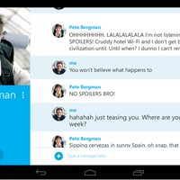 Neue Skype-Oberfläche_Android-Tablets