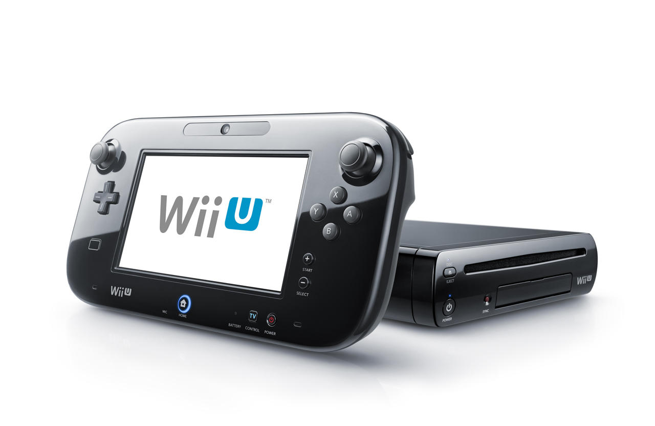 Nintendo Wii U Schwarz