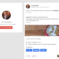 Google: Event für heute angekündigt, Livestream ab 17:30 Uhr