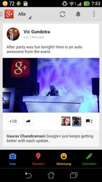 Google+: Neue Version schon jetzt als APK erhältlich