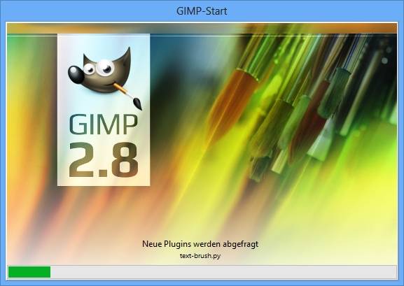 GIMP Startfenster PCM