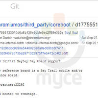 Chromebook mit Intel Bay Trail-T