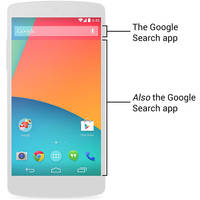 Google Suche bei Android 4.4
