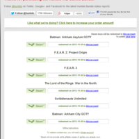 Humble Bundle Warner Bros.-Edition