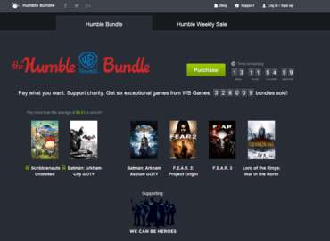 Humble Bundle: Mit Batman GOTY, Fear und weiteren Warner-Bros-Spielen