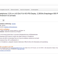 Nexus 5 bei Amazon