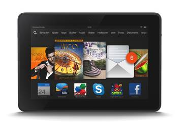 Amazon Kindle Fire HDX : Der 7-Zöller ist ab heute erhältlich