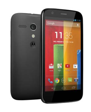 Motorola Moto G: Vier-Kern-Smartphone mit "KitKat"-Update ab 169 Euro
