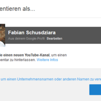 Kommentare bei YouTube 