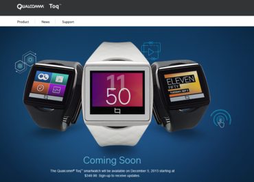 Toq: Qualcomm-Smartwatch wird ab dem 5. Dezember für 350 US-Dollar erhältlich sein