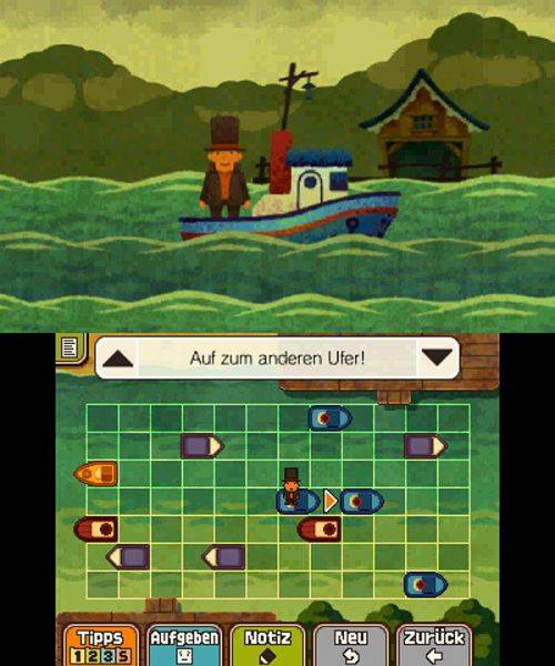 Professor Layton und das Vermächtnis von Aslant Screenshot 4  Bild © 