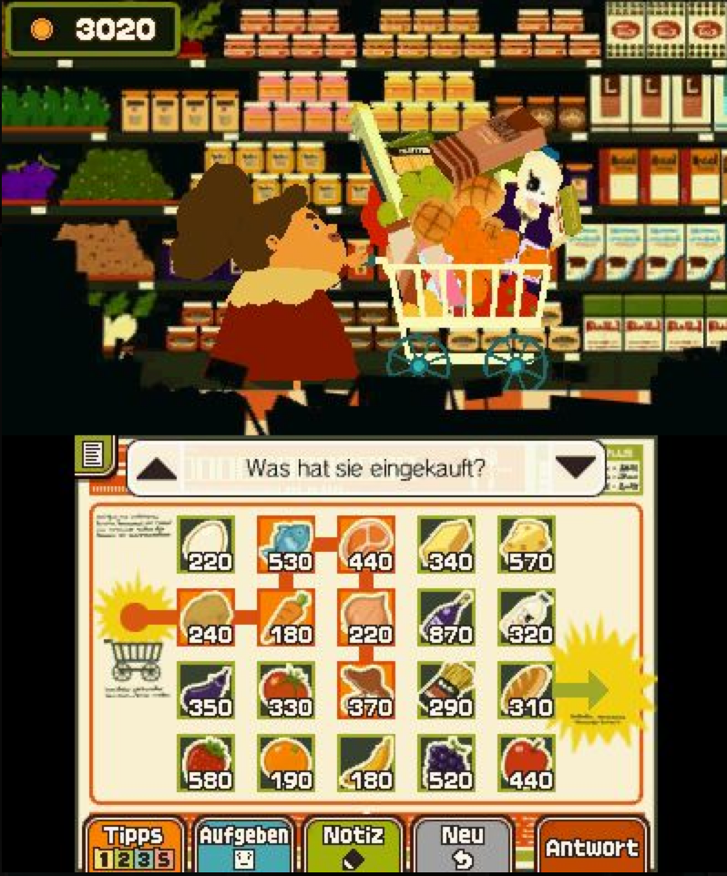 Professor Layton und das Vermächtnis von Aslant Screenshot 2  Bild © 