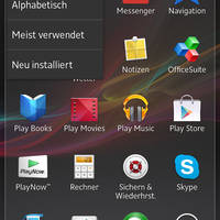 Sony Xperia Z Screenshot
