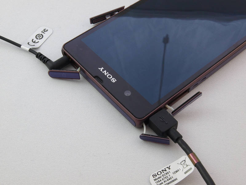 Sony Xperia Z Anschlüsse Sony Xperia Z Anschlüsse