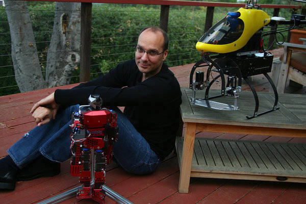 Andy Rubin, Googles "Roboter"-Mann  Bild © The New York Times, Jim Wilson