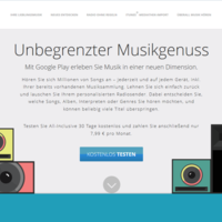Google Play Music All-Inclusive: Streaming-Dienst ab sofort auch in Deutschland nutzbar
