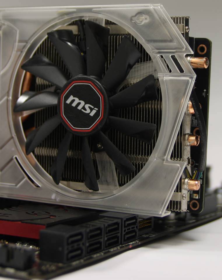 Twin-Frozr-Kühler für AMD R9 290(X)  Bild © MSI