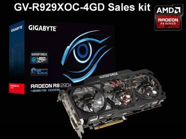 Gigabyte GV-R929XOC-4GD: Custom-Design ermöglicht höheren Takt und eine geringere Lautstärke