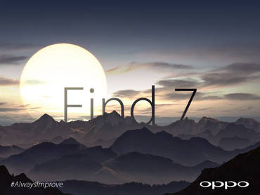 Oppo Find 7: Hersteller teasert sein Phablet an, soll in Kürze vorgestellt werden