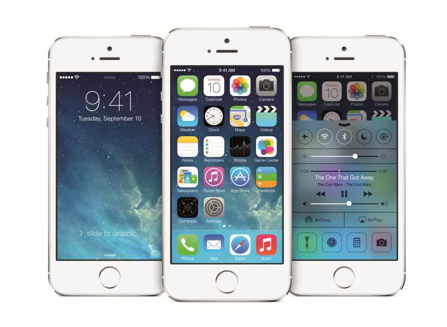 iPhone 5s mit iOS 7