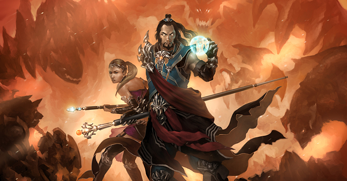 Diablo3 Wizzard  Bild © Blizzard