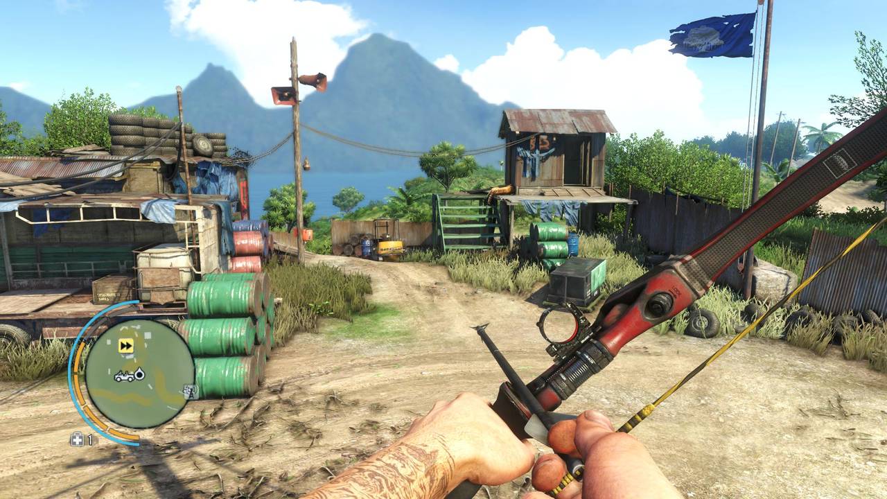 Far Cry 3 Benchmarkszene  Bild © PCMasters