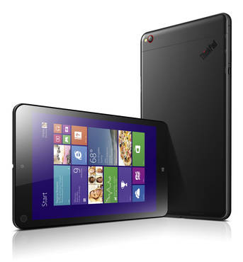 Lenovo ThinkPad 8: 8,3 Zoll großes Aluminium-Tablet mit Full HD-Auflösung und Windows 8.1