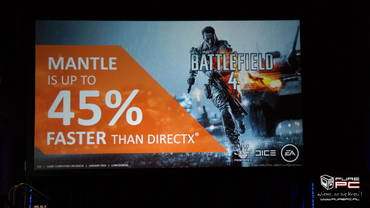 AMD: Mantle bis zu 45 Prozent schneller als DirectX 11.1, zumindest bei Battlefield 4 und Starswarm