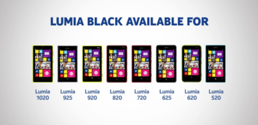 Windows Phone 8: Nokia beginnt mit der Verteilung des "Lumia Black"-Updates