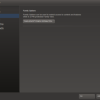 Steam Familienoptionen
