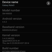 Samsung Galaxy Note 3 mit Android 4.4.2