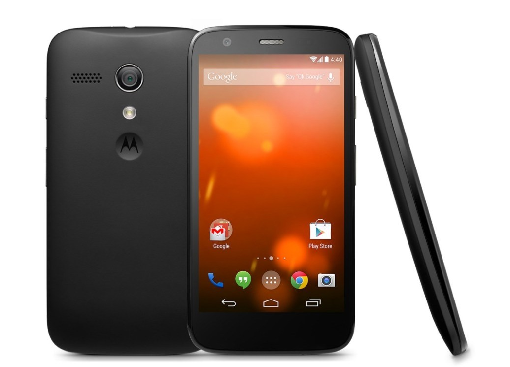 Motorola Moto G in der Google Play-Edition  Bild © Motorola; Google