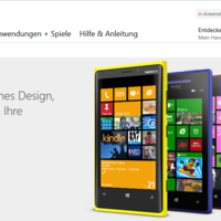 Aktuelle Windows Phone-Range