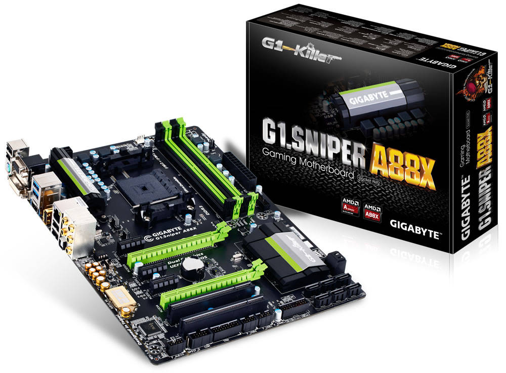 Gigabyte G1.Sniper A88X  Bild © Gigabyte