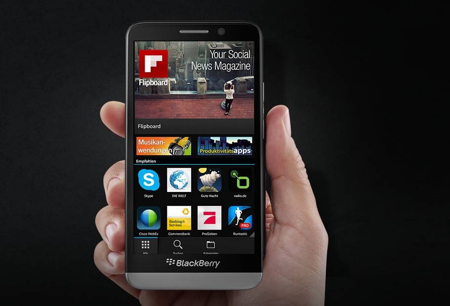 BlackBerry Z30  Bild © BlackBerry