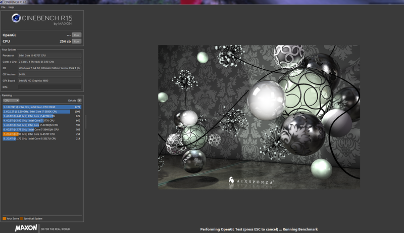 ZBOX ID92 Plus Cinebench R15