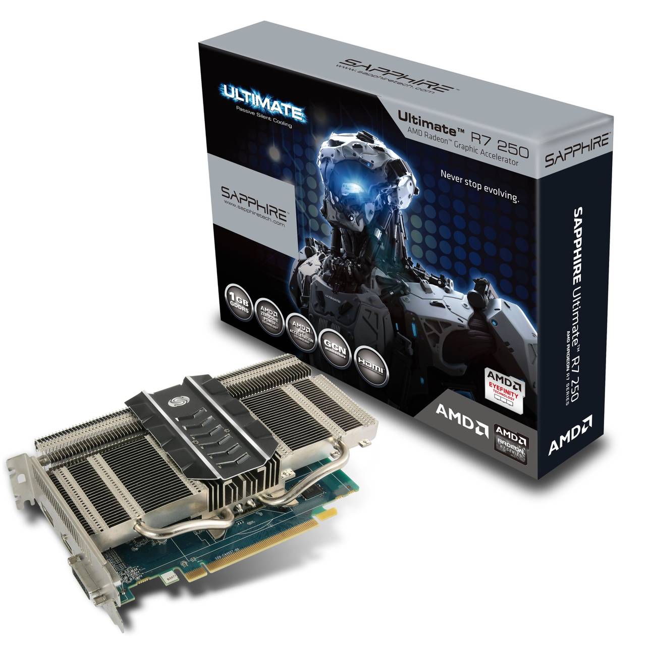 Sapphire Ultimate R7 250  Bild © Sapphire