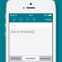 Notizen-App SwiftKey Note für iOS
