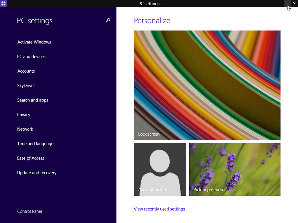 Neue Funktionen im GDR1-Update für Windows 8.1  Bild © The Verge