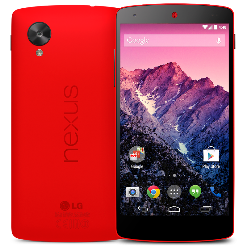 Rotes Nexus 5