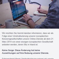 Yahoo: Unternehmen ändert AGB's - wer nicht zustimmt, wird bis zum 21. März gekündigt