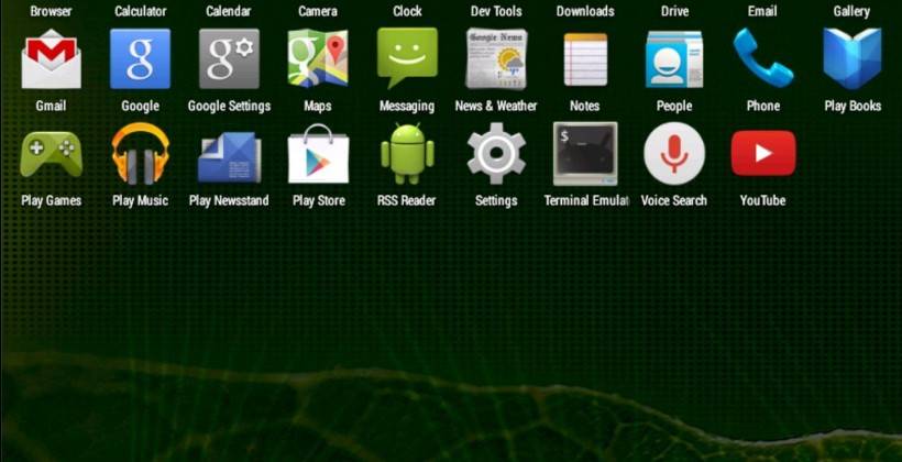 Android 4.4.2 auf herkömmlicher PC-Hardware