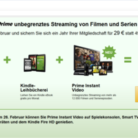 Amazon Prime Deutschland: Ab 26. Februar mit Film- und Serien-Streaming für 29 Euro pro Jahr