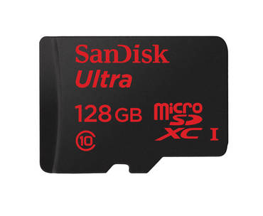 SanDisk: Speicher-Experten veröffentlichen microSDXC-Karte mit 128 GB und iNAND Extreme-Modul mit 64 GB