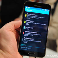 Samsung Galaxy S5: Android und TouchWiz belegen knapp 8 GB Speicherplatz